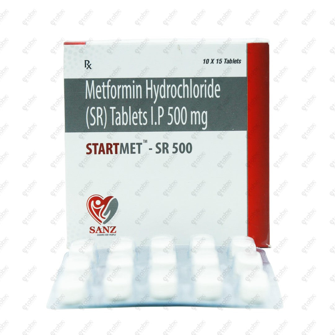 STARTMET SR 500mg Tablet 15's
