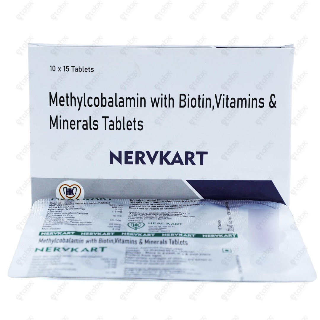 Nervkart Tablets 15's