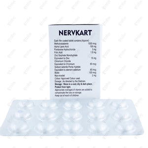 Nervkart Tablets 15's