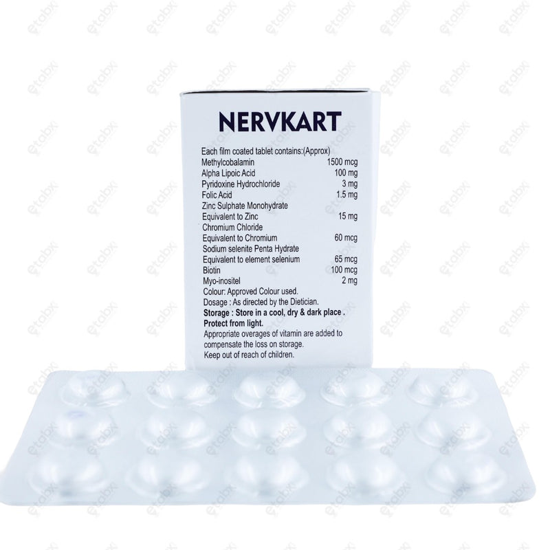 Nervkart Tablets 15's