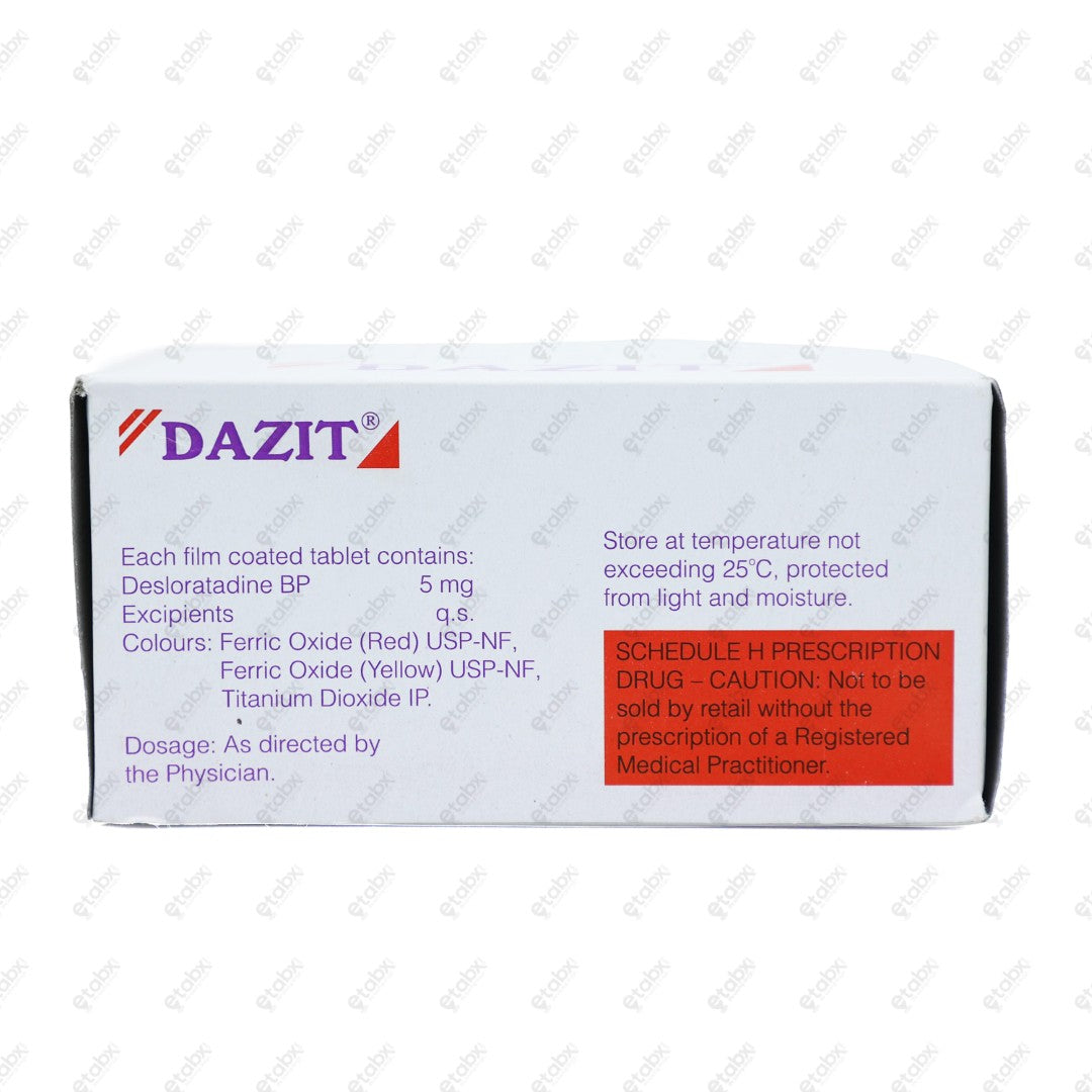 Dazit 5mg Tablet 15's