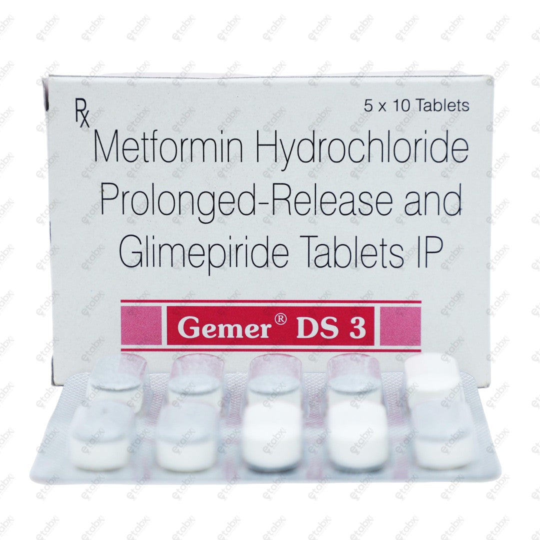 Gemer DS 3mg Tablet 10's