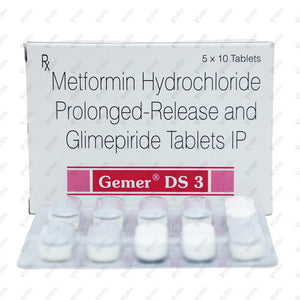 Gemer DS 3mg Tablet 10's