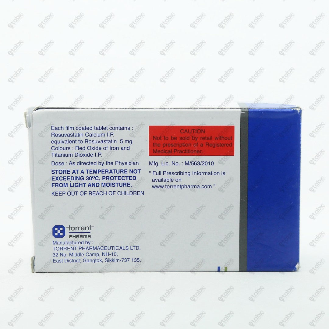 Rozucor 5 mg 15 Tablets