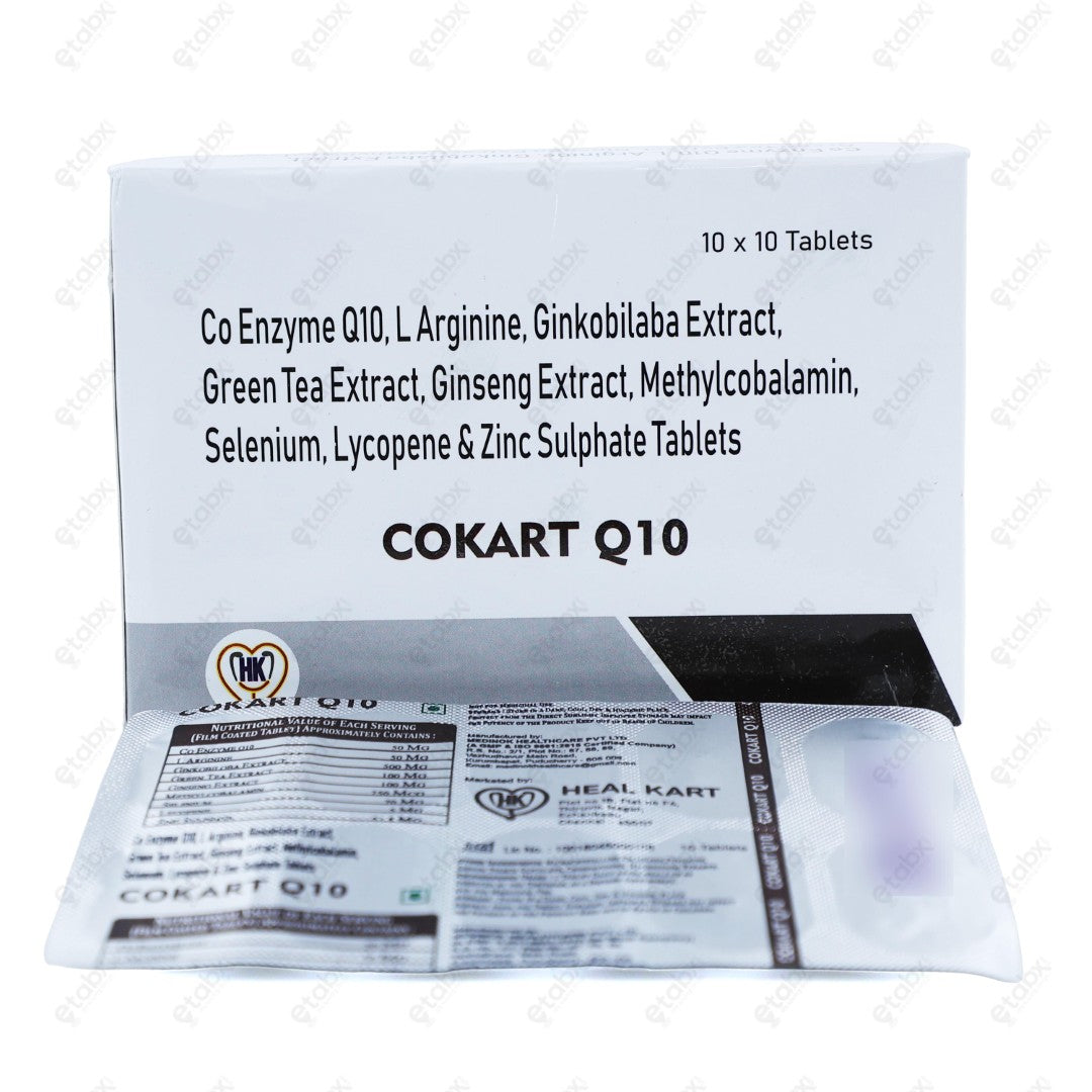 Cokart Q10 Tablets 10's