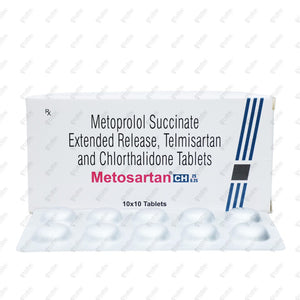 Metosartan CH 25/6.25 Tablet 10's
