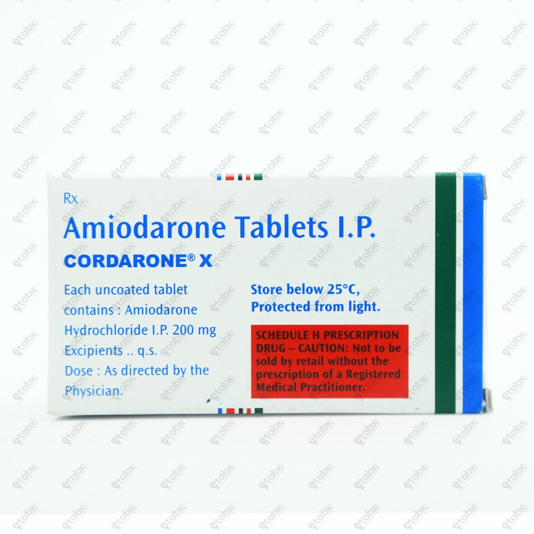 CORDARONE X 200mg Tablet 15's