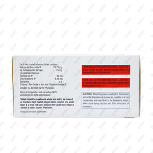 Metosartan CH 25/6.25 Tablet 10's