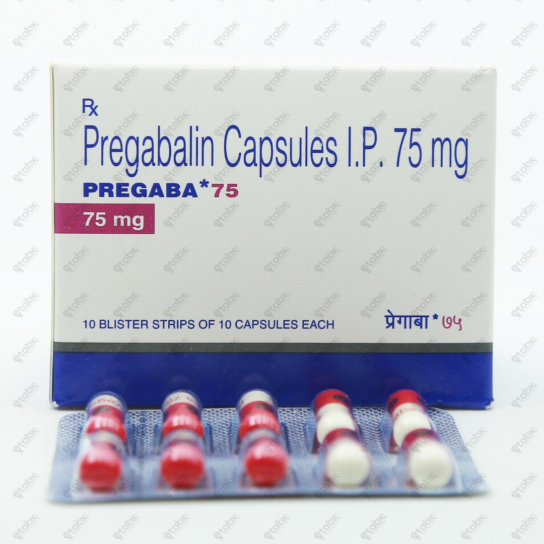 Pregaba 75mg Capsule 15's