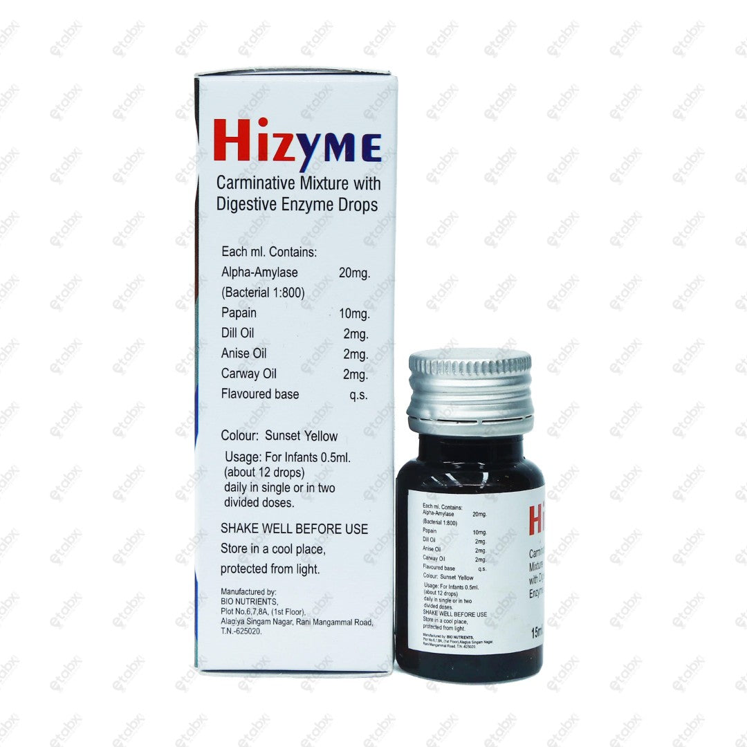 Hizyme Digestive Drops 15ML