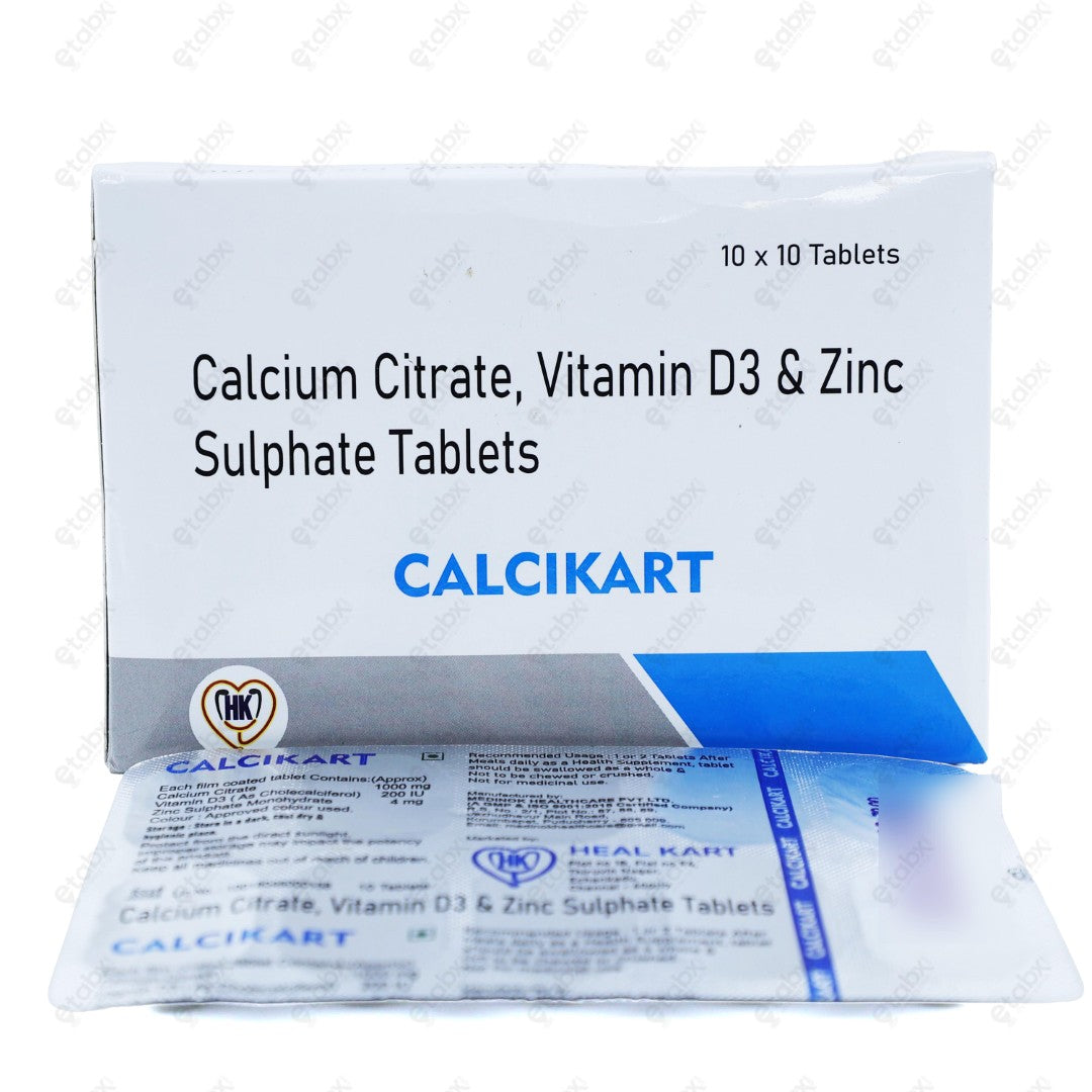 Calcikart Tablets 10's