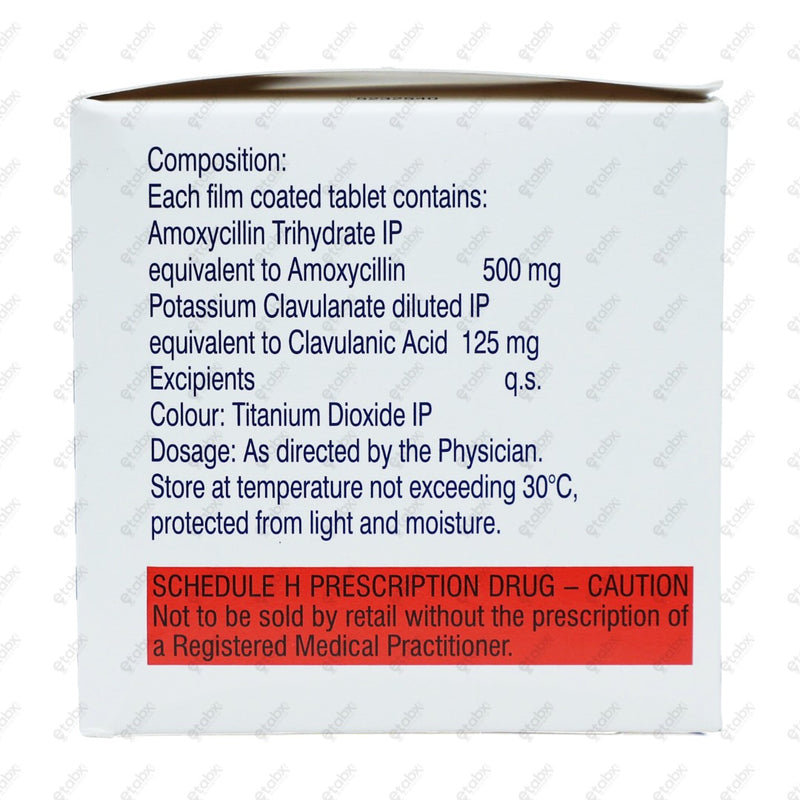 MOXCLAV 625mg Tablet 10's