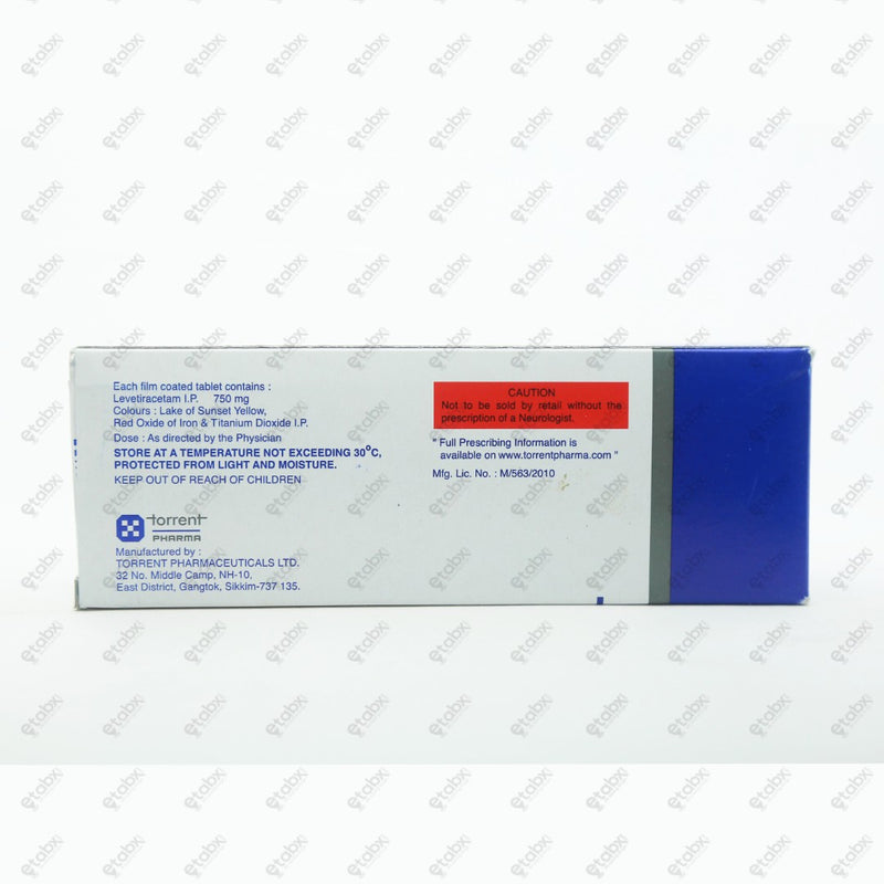 Torleva 750mg Tablet 10's