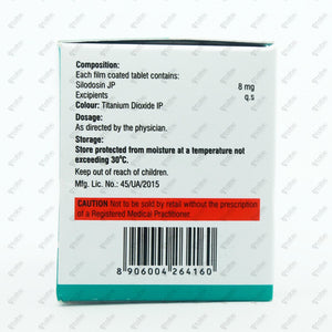 Silosam 8mg Tablet 15's