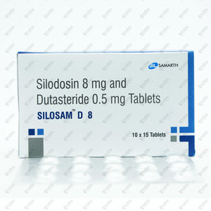 SILOSAM D 8mg Tablet 15's