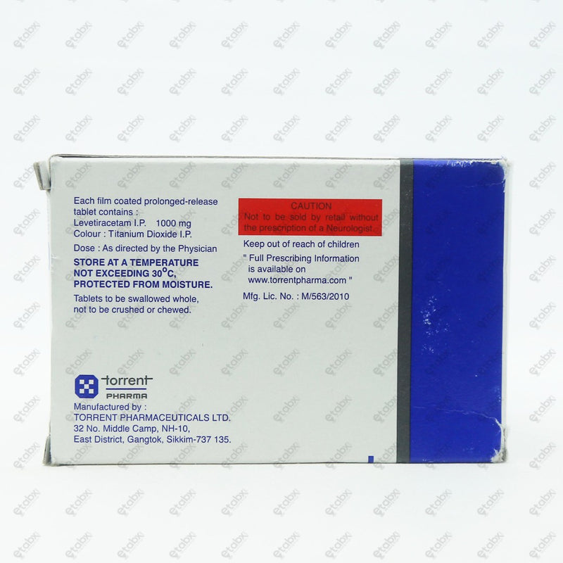 Torleva XR 1gm Tablet 10's