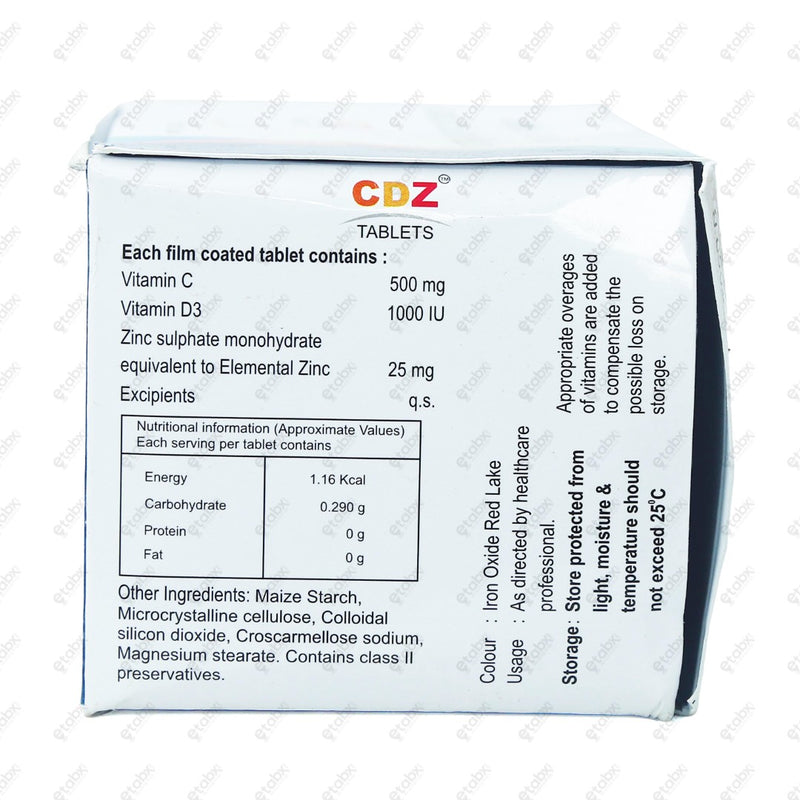 CDZ Tablet 10's