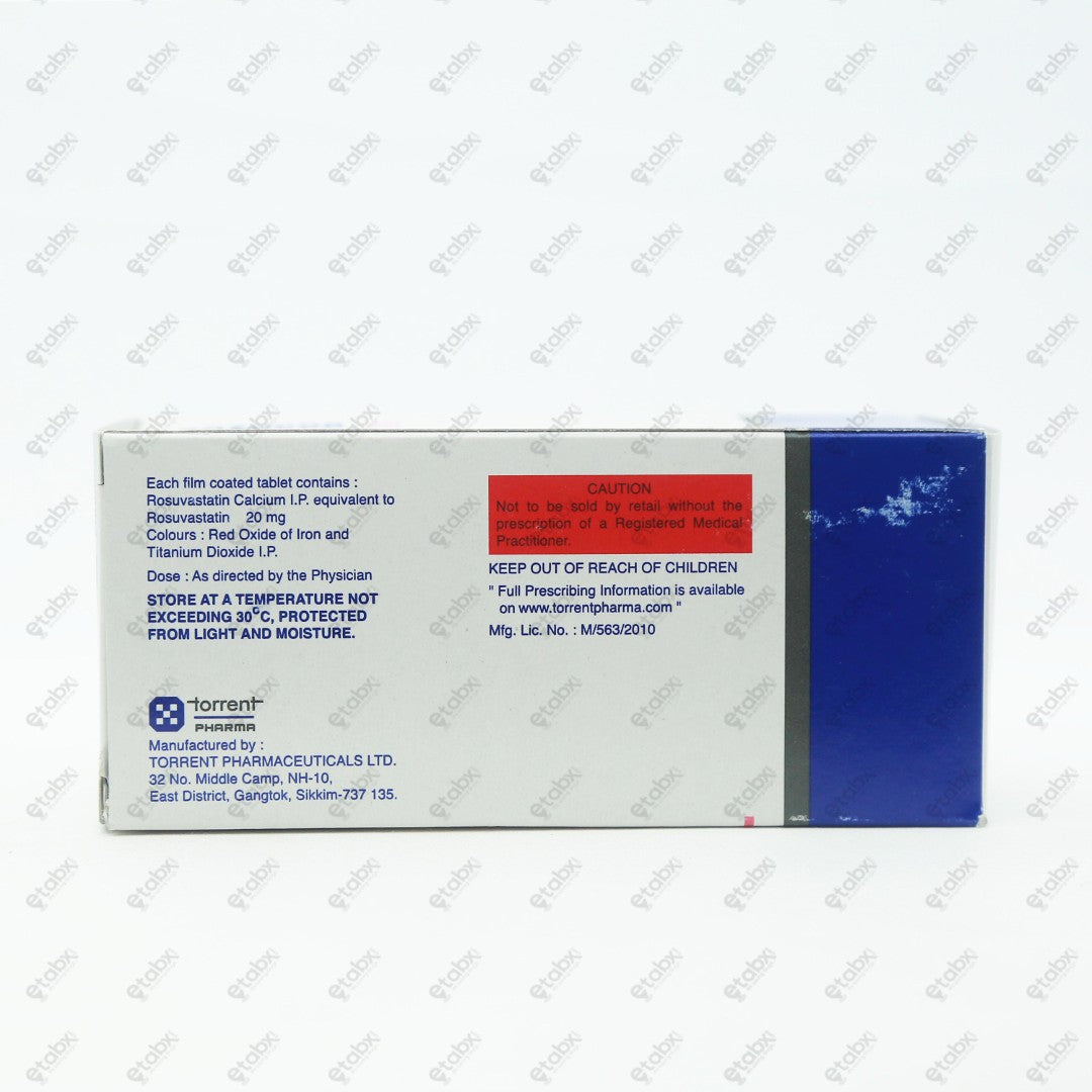 Rozucor 20mg Tablet 10's