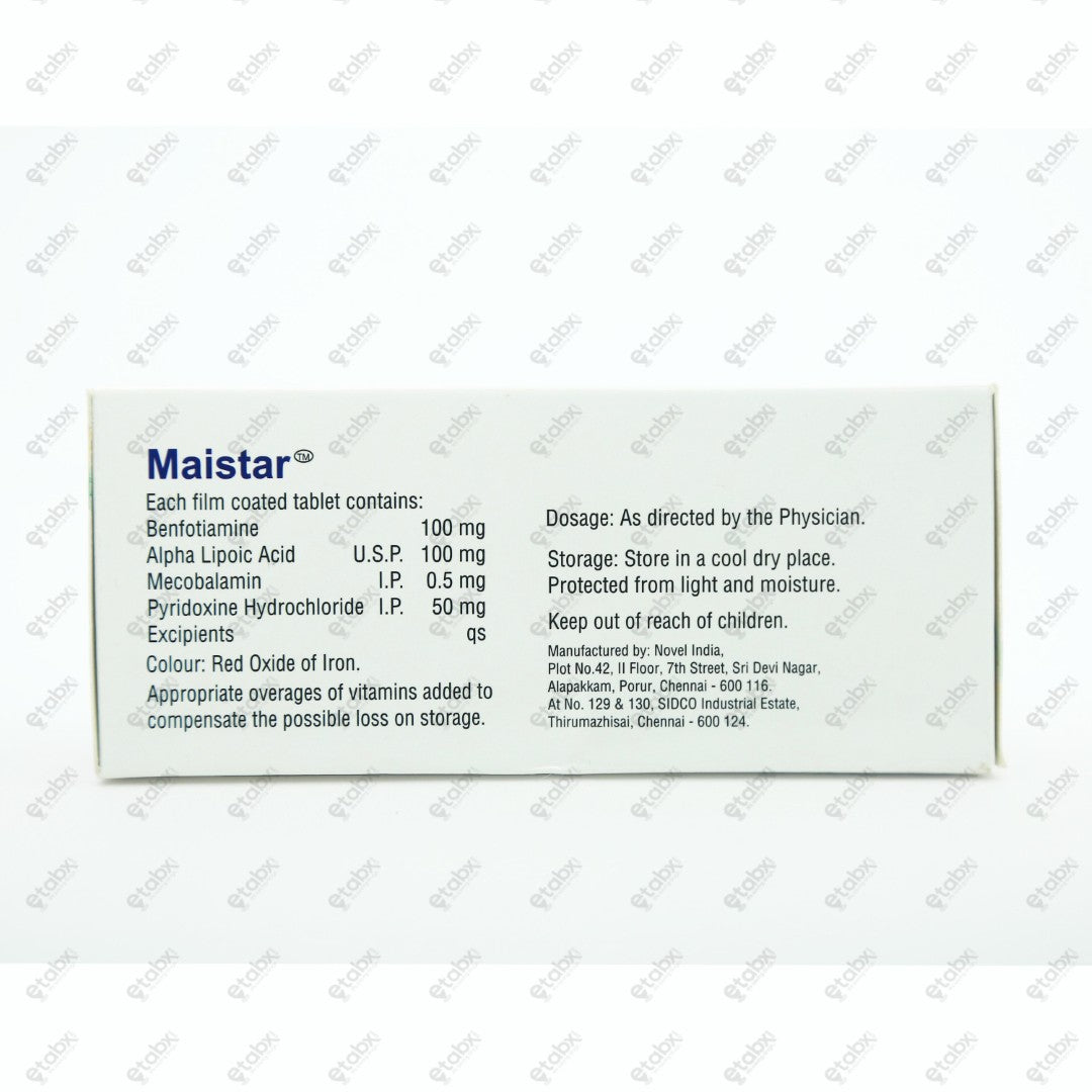 Maistar Tablets 10's