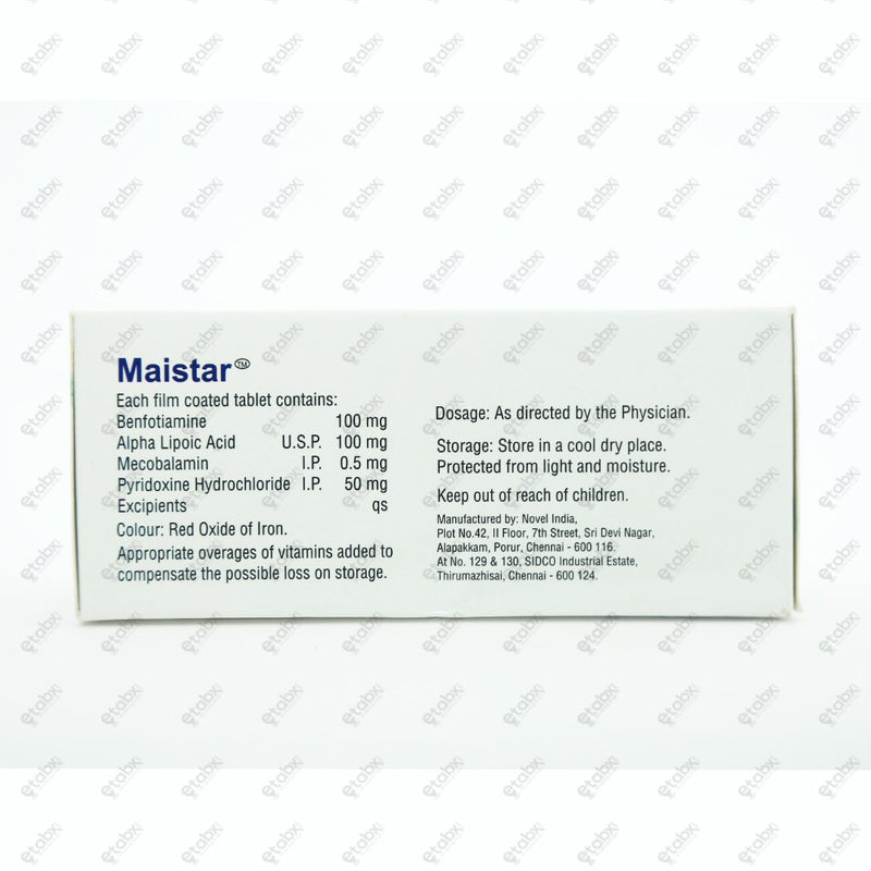 Maistar Tablets 10's