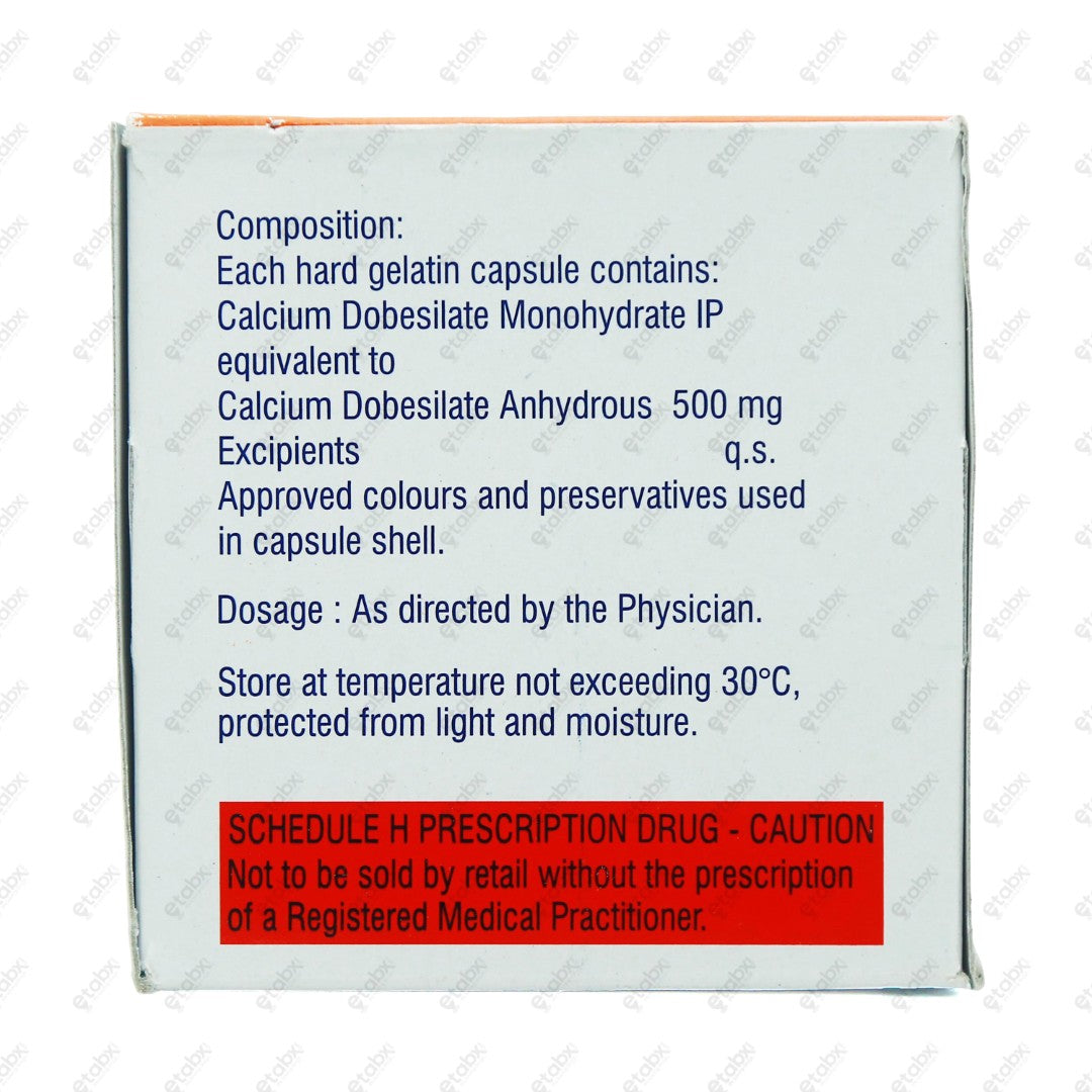 Dobesil 500mg Capsules 10's