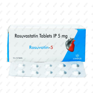 ROSUVOTIN 5MG Tablet 10's