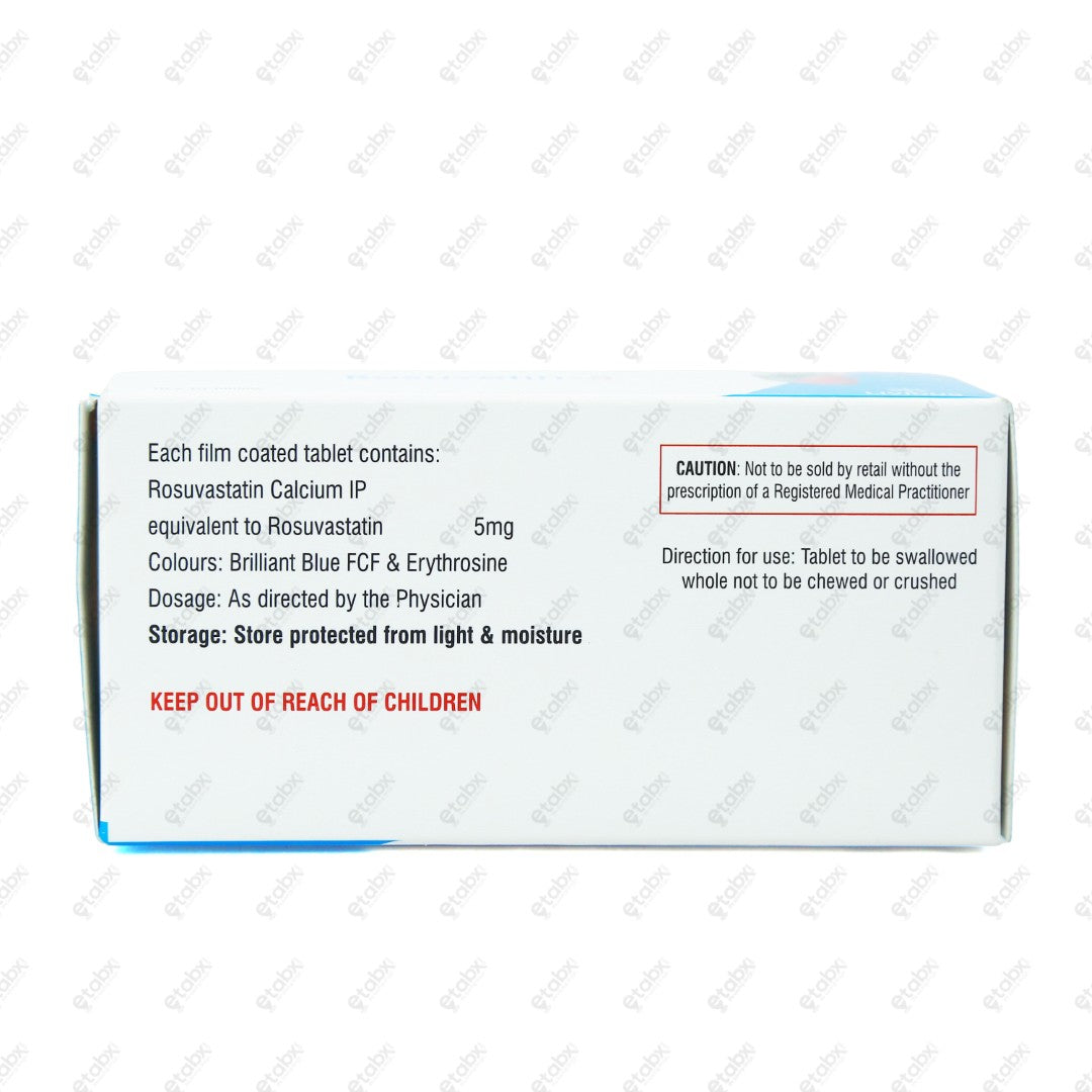 ROSUVOTIN 5MG Tablet 10's