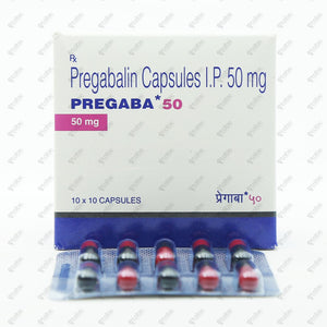 Pregaba 50mg Capsule 10's