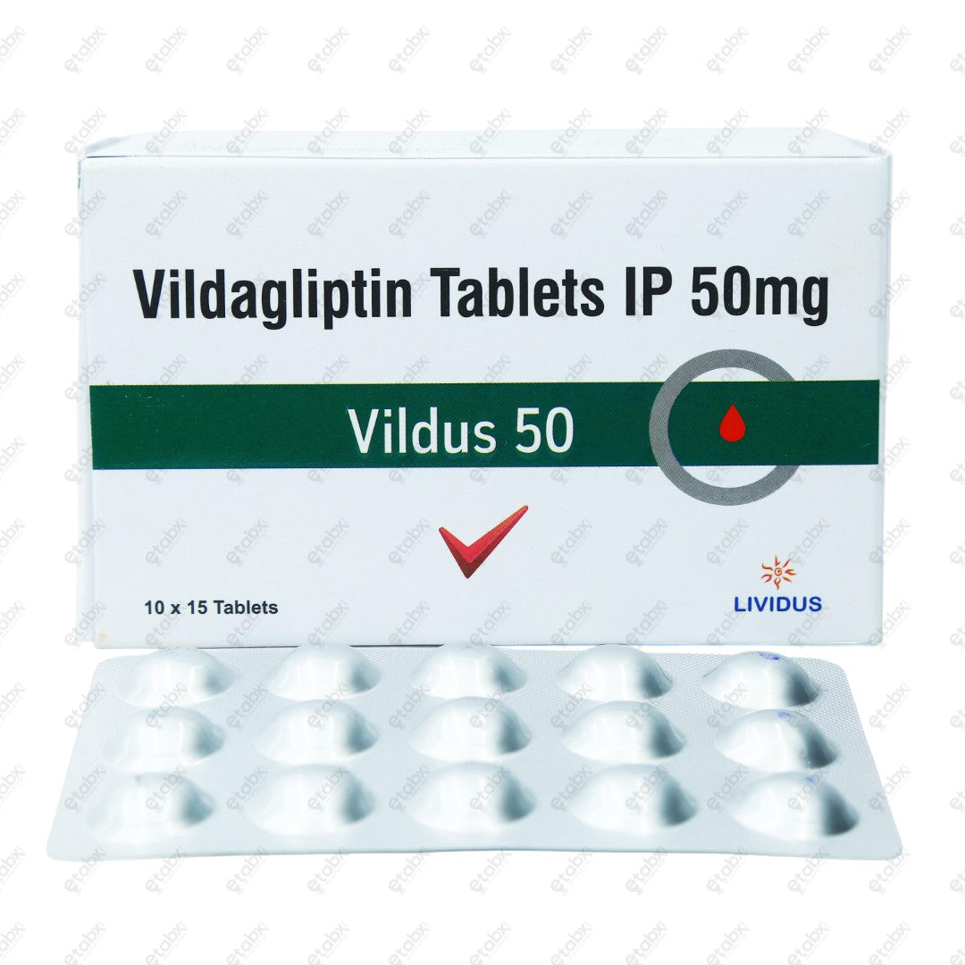 Vildus 50mg Tablet 15's