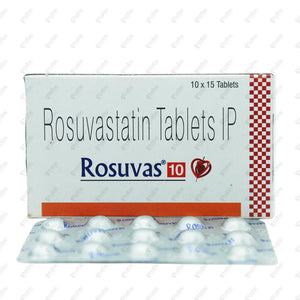 Rosuvas 10 Tablet 15's
