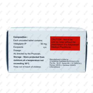 Vildus 50mg Tablet 15's
