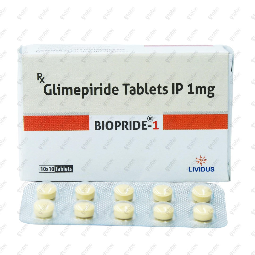 BIOPRIDE 1mg Tablet 10's