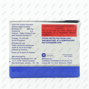 Toldin ER 600mg Tablet 10's
