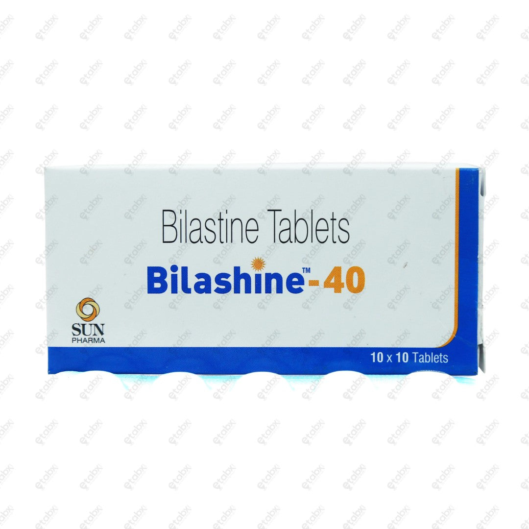 BILASHINE 40 Tablet 10's