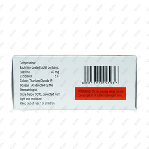 BILASHINE 40 Tablet 10's