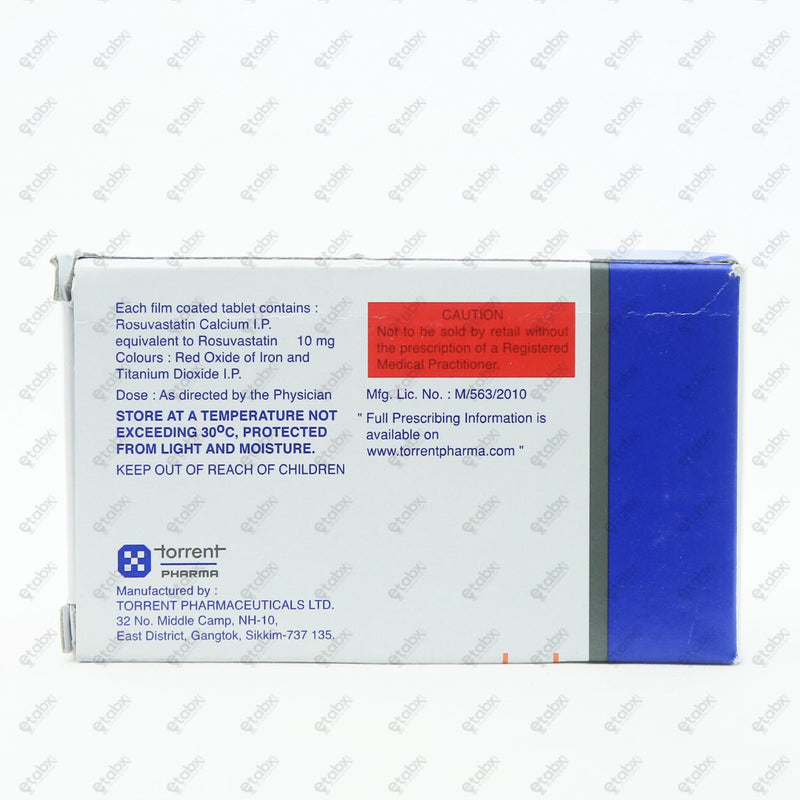 Rozucor 10mg Tablet 15's