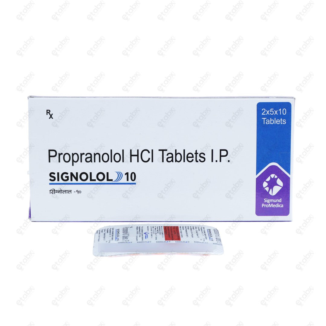 SIGNOLOL 10mg Tablet 10's
