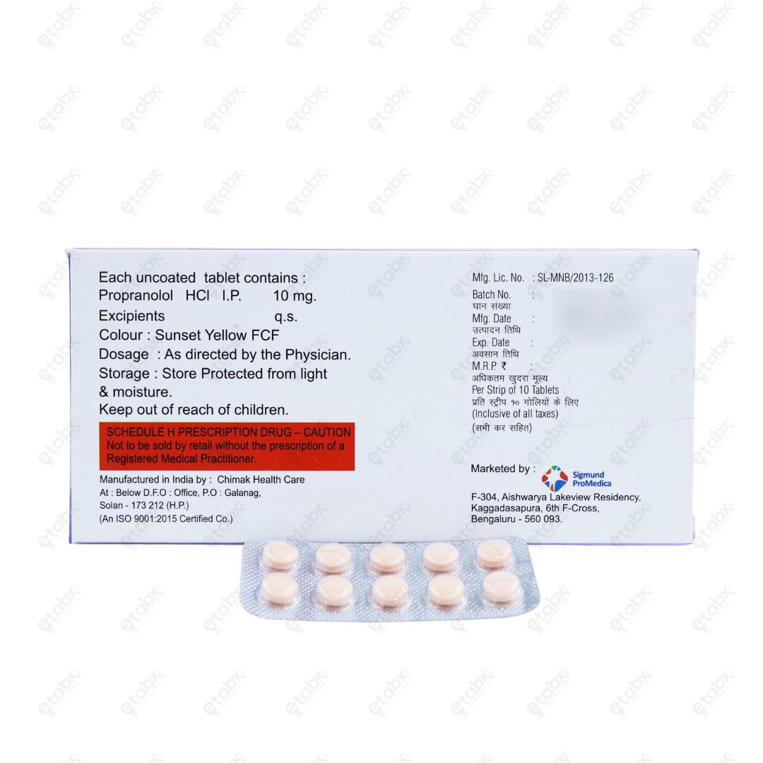 SIGNOLOL 10mg Tablet 10's