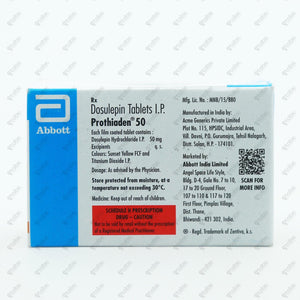 Prothiaden 50mg Tablet 15's