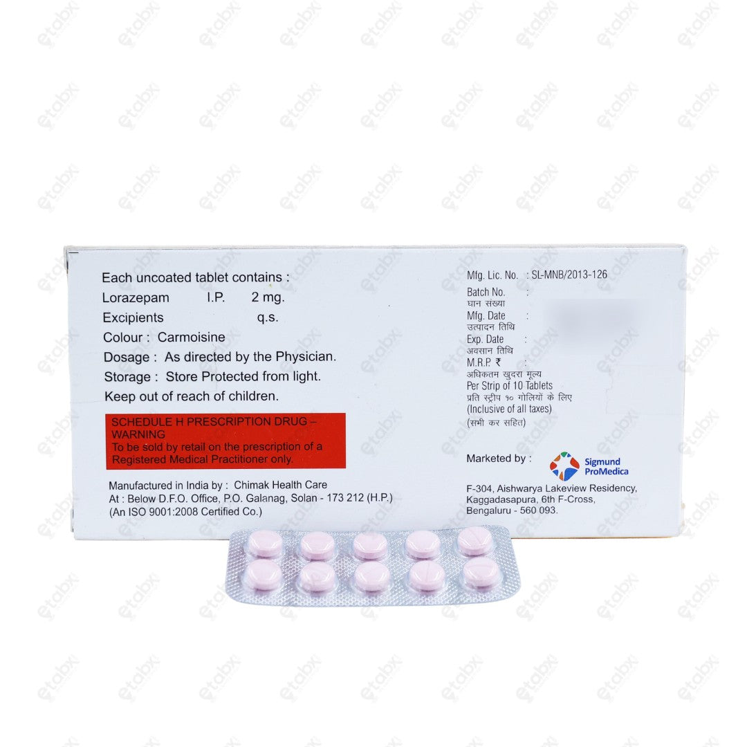 LORAWEL 2mg Tablets (10's)