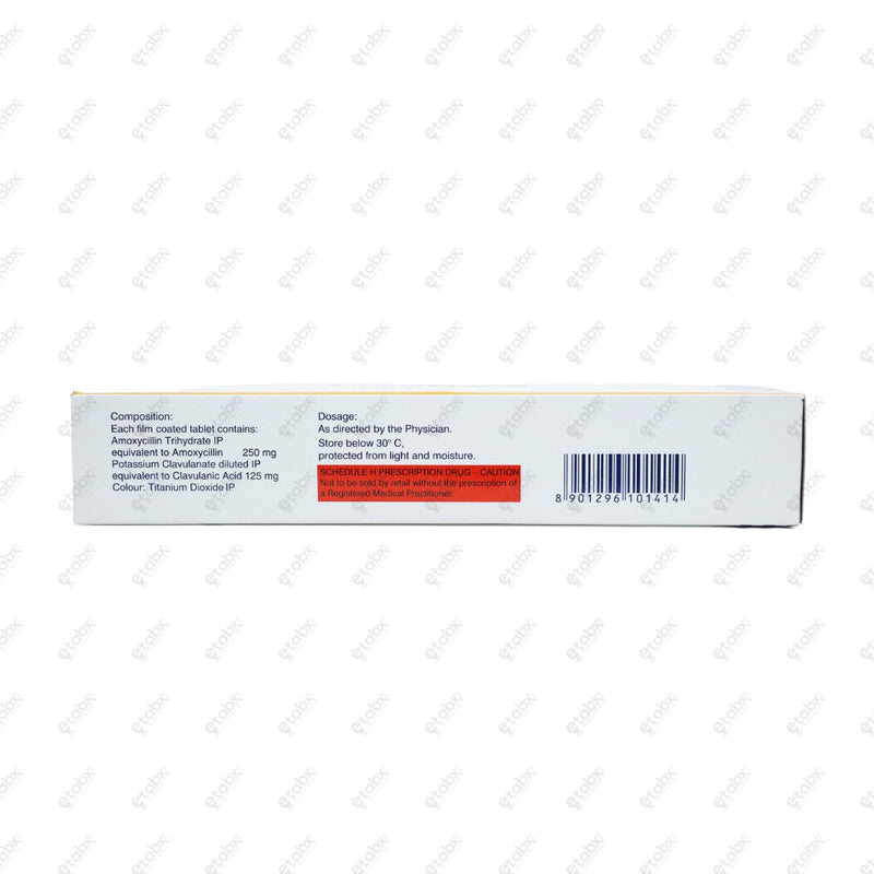 MOXCLAV 375mg Tablet 10's