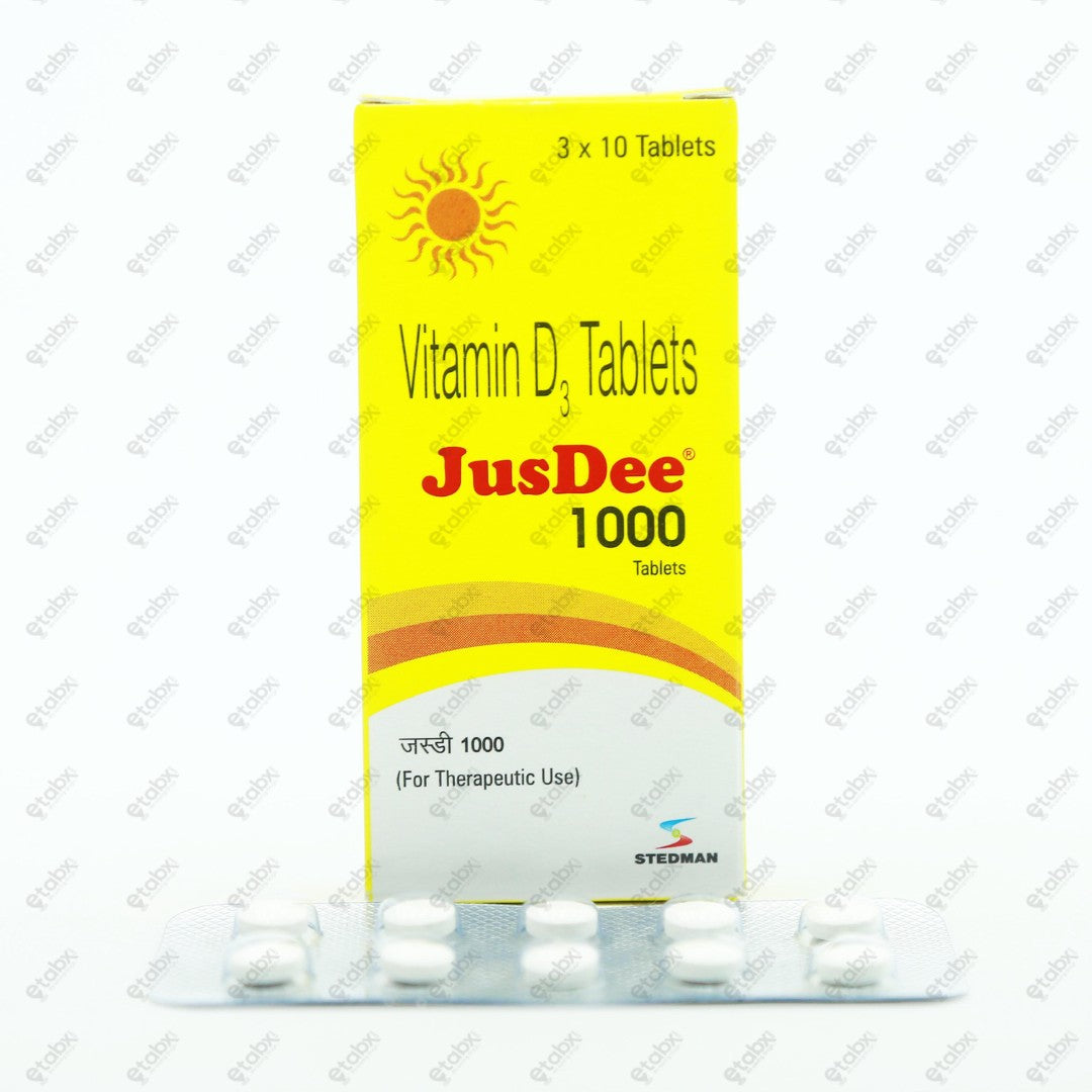 Jusdee 1000mg Tablet 10's