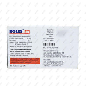 Roles 20mg Tablet 15's