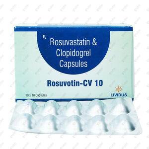 ROSUVOTIN CV 10mg Capsule 10's