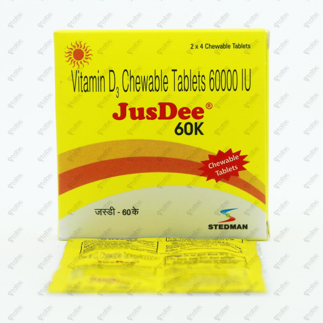 Jusdee 60K Tablets 4's