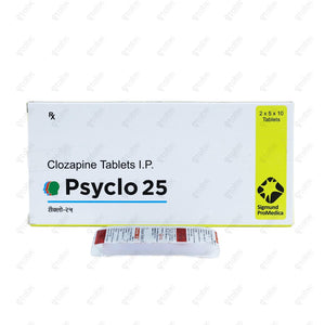 PSYCLO 25mg Tablets 10's