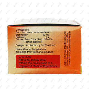 Etrobax 90 Tablet 10's
