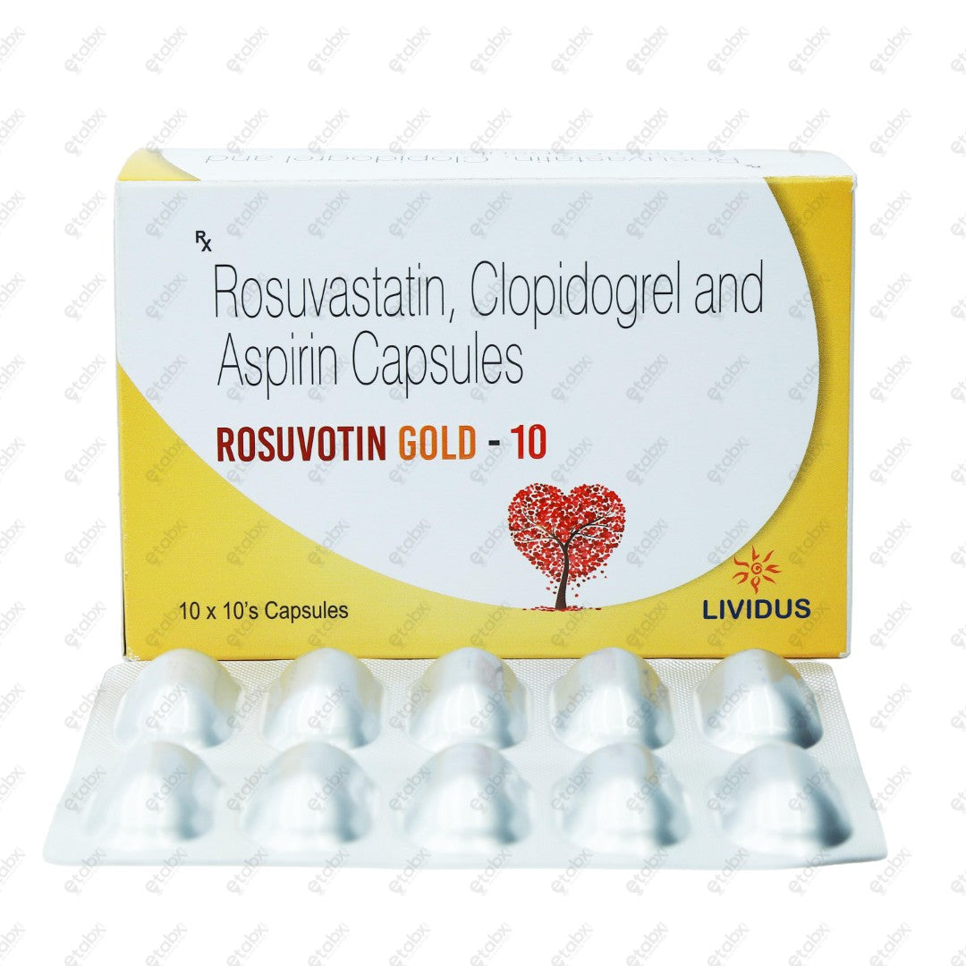 ROSUVOTIN GOLD 10MG Capsule 10's