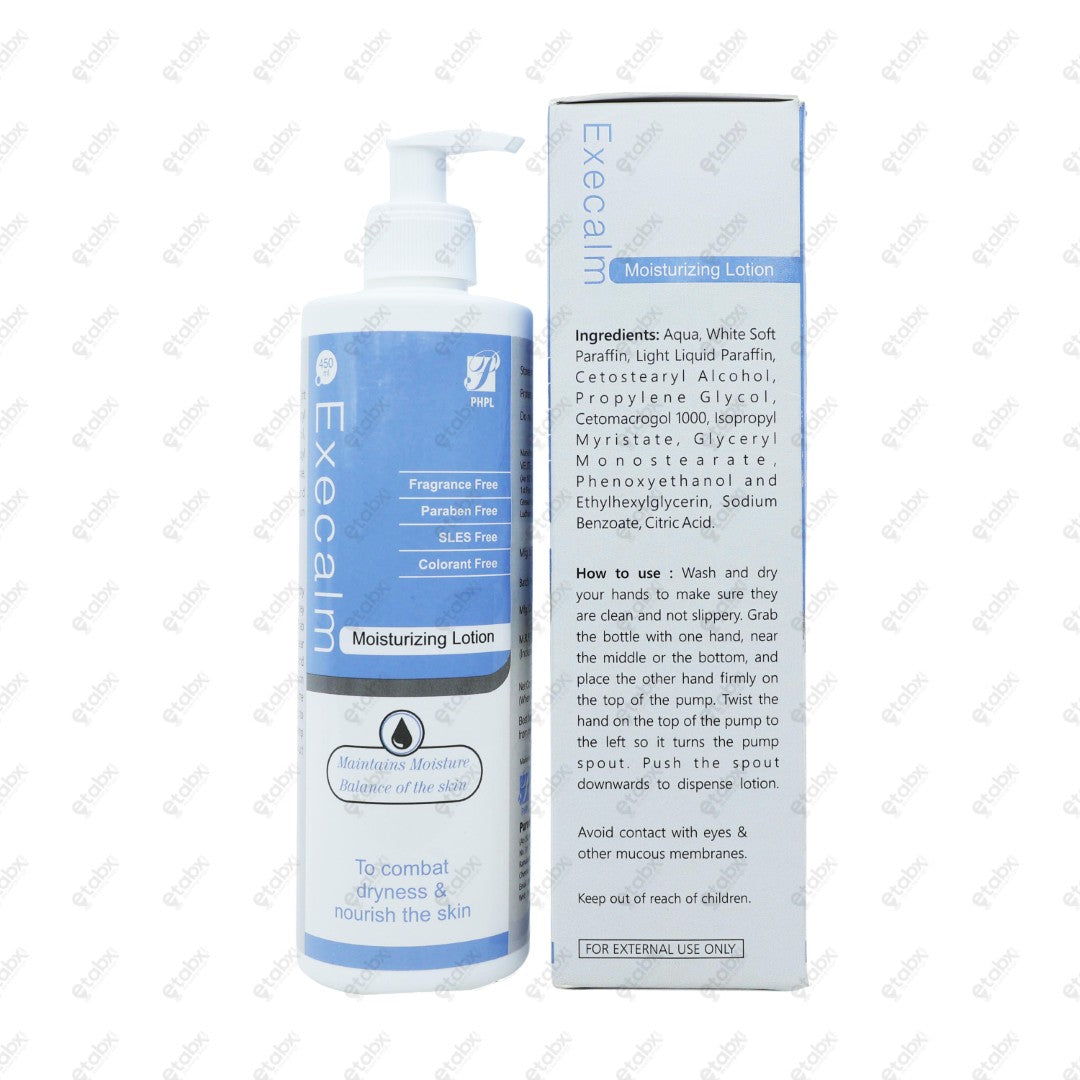 Execalm Moisturising Lotion 450gm