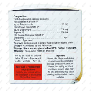 ROSUVOTIN GOLD 10MG Capsule 10's